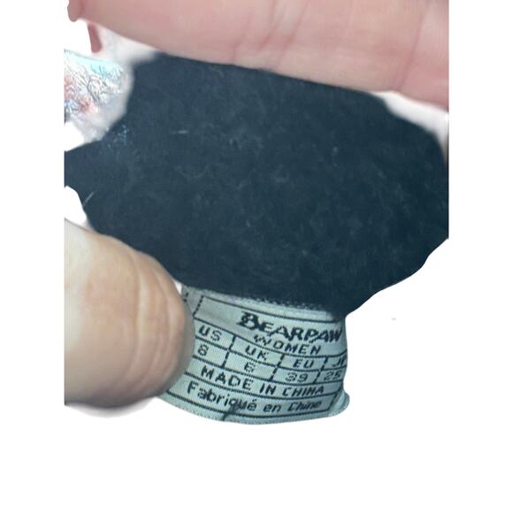 BearPaw Rosie Suede Shearing Lined Boots Size 8 - Picture 6 of 7